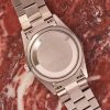 Rolex Day-Date 36 Platinum 18206 Violet Dial and Factory Diamond Indexes - Excellent Condition - immagine 6