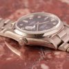 Rolex Day-Date 36 Platinum 18206 Violet Dial and Factory Diamond Indexes - Excellent Condition - immagine 5
