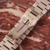 Rolex Day-Date 36 Platinum 18206 Violet Dial and Factory Diamond Indexes - Excellent Condition - immagine 9