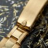 Rolex Lady-Datejust 6917 Lapis Dial 18K Yellow Gold Riveted Bracelet - Excellent Conditions - - immagine 9
