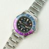 ROLEX GMT-MASTER 1675 - RADIALE - FULL GMT ARROW RED - FUCHSIA BEZEL