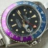 ROLEX GMT-MASTER 1675 - RADIALE - FULL GMT ARROW RED - FUCHSIA BEZEL - immagine 2