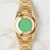 Rolex Day-Date 18248 - 18K Yellow Gold - Champagne Dial - Bark Finish - Mint Condtions - Image 5
