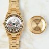 Rolex Day-Date 18248 - 18K Yellow Gold - Champagne Dial - Bark Finish - Mint Condtions - Image 6