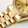 Rolex Day-Date 18248 - 18K Yellow Gold - Champagne Dial - Bark Finish - Mint Condtions - Image 4
