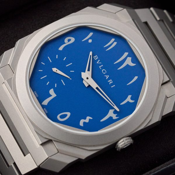 Bulgari Octo Finissimo Arabic 103301 - Blue Arabic Dial - Dobner Special Edition - Full Set - New - immagine 2