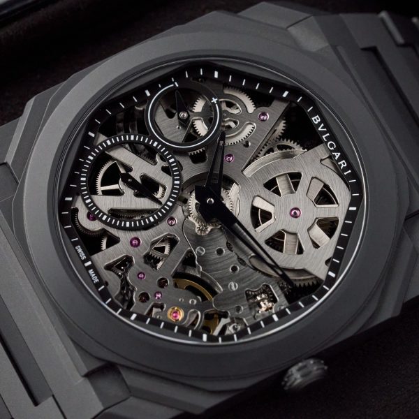 Bulgari Octo Finissimo 103126 - Black Ceramic - Skeleton Dial - Full Set - New - immagine 2