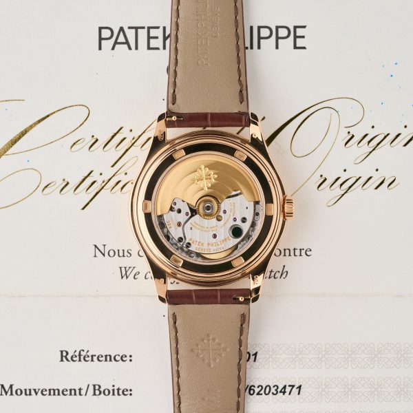 Patek Philippe Annual Calendar 5146R - 18K Rose Gold - Lacquer Cream Dial - Like New - Warranty - immagine 4