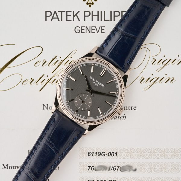 Patek Philippe Calatrava 6119G - 18K White Gold - Mint Conditions - Warranty