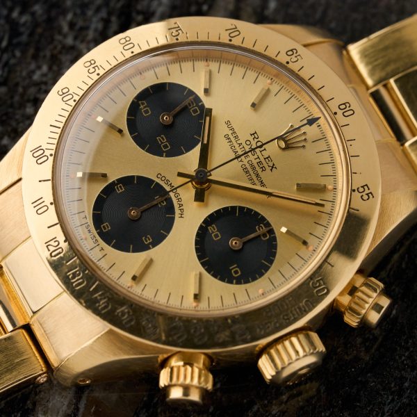 Rolex Daytona 6265 - 18K Yellow Gold - Champagne Dial - Excellent Condition - Rolex Warranty - immagine 2