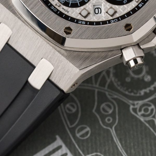 Audemars Piguet Royal Oak Chronograph La Boutique 26035PT - Limited Edition - Full Set - Like New - Image 4