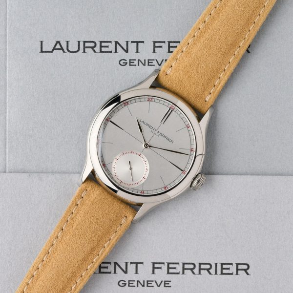 Laurent Ferrier Classic Origin LF116.01 - Titanium - Opaline Dial - Full Set - Mint Condition