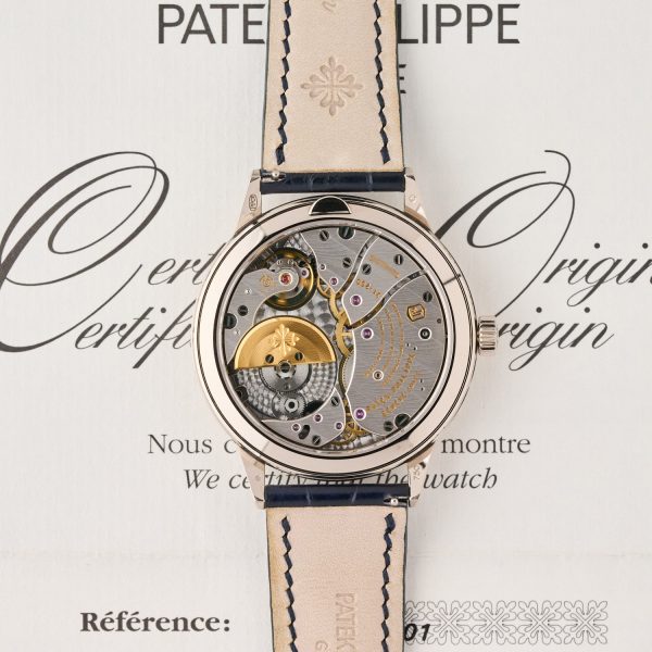 Patek Philippe Annual Calendar Regulator 5235G - Argentè Dial - Upolished - Original Warranty - immagine 4
