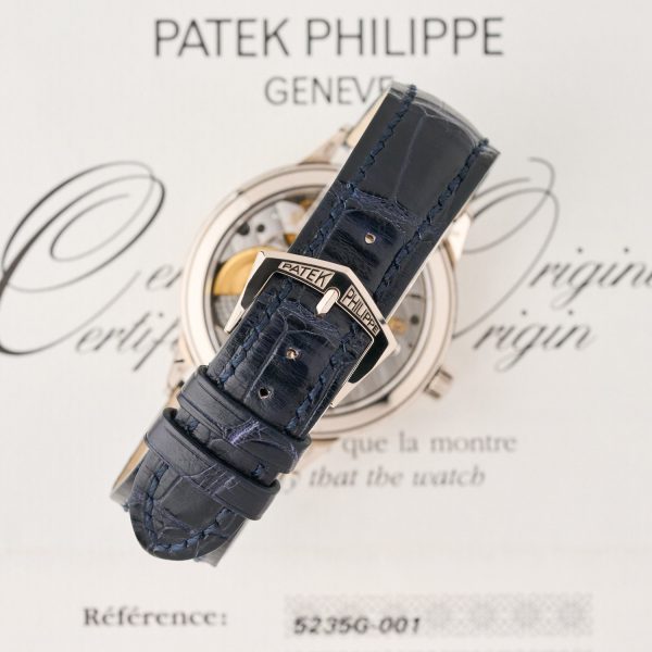 Patek Philippe Annual Calendar Regulator 5235G - Argentè Dial - Upolished - Original Warranty - immagine 5