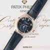 Patek Philippe Annual Calendar 5205G - 18K White Gold - Blue Dial - Full Set - Like New